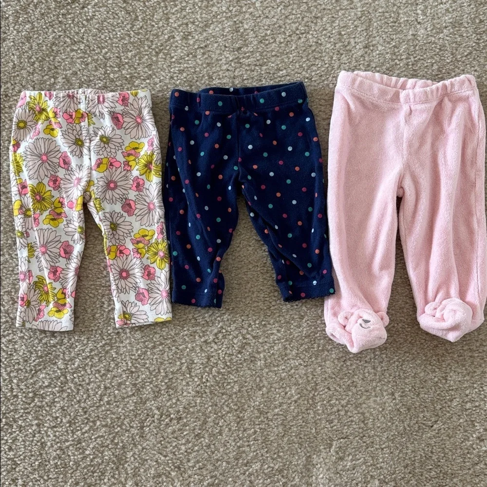 LOT Carter's Baby Girl Clothing Size 3 mos.